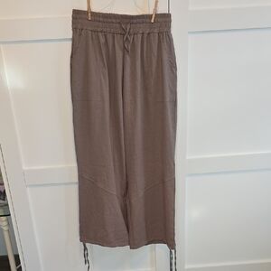 Comfortable Tan Drawstring Pants
